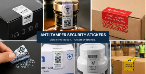 Компания Huaxin Anti‑Counterfeiting представляет индивидуальные лазерные защитные этикетки с эффектом «разрушения при отклеивании»: этикетка уничтожается при снятии, чтобы пресечь подделку путём повторного использования этикеток